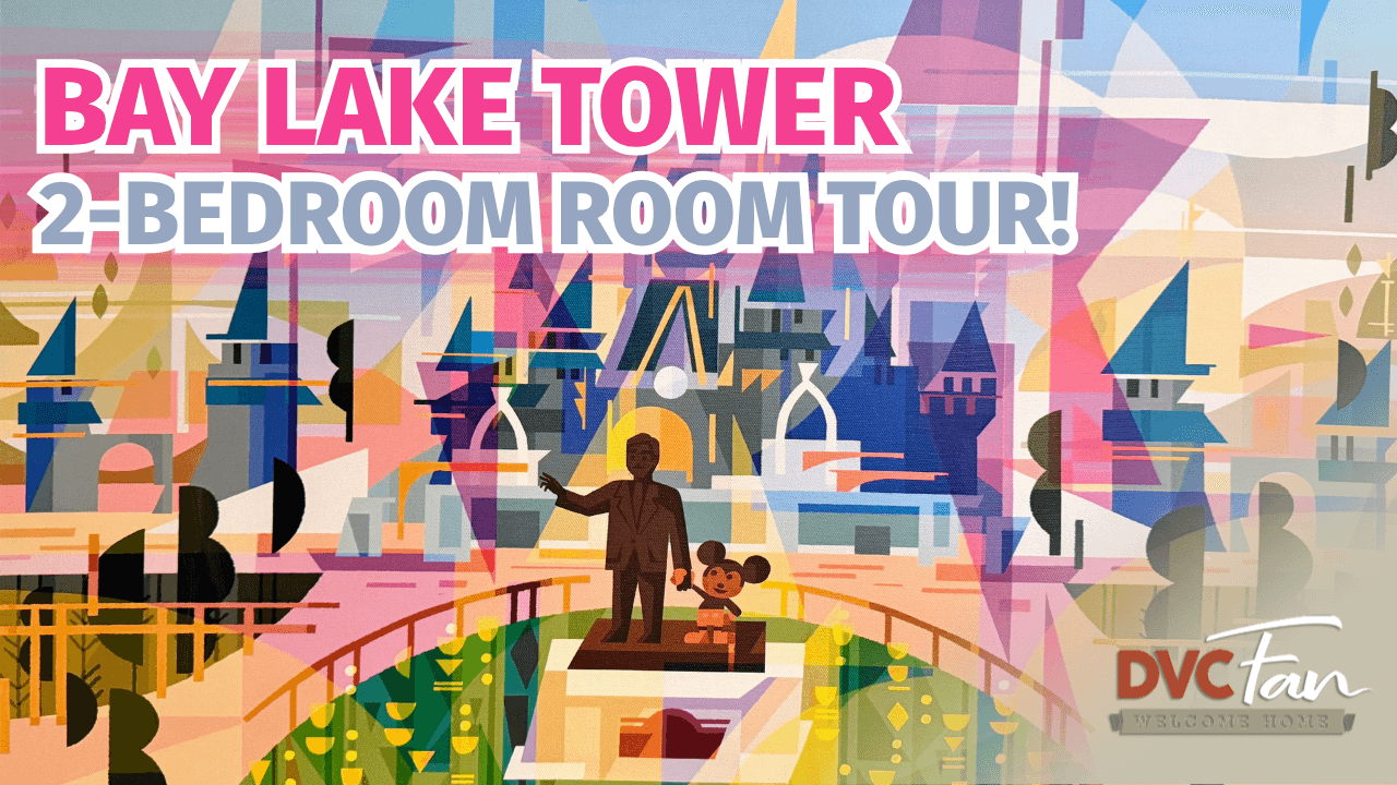NEW Refurbished Bay Lake Tower 2-Bedroom Villa Tour!