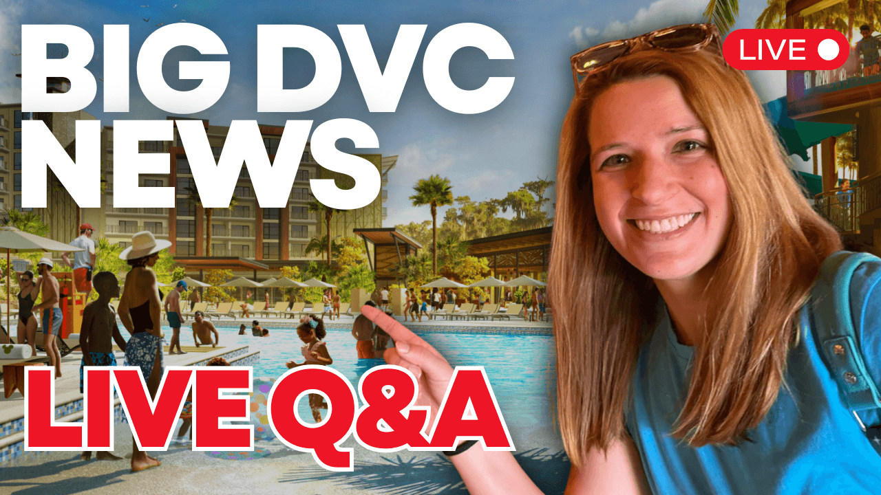 Disney’s BIG DVC News This Week! | Live Q&A