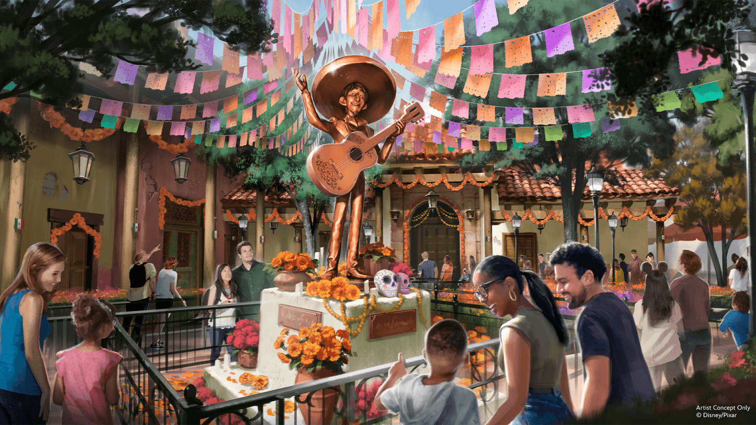 New Details Revealed for Coco Attraction at Disneyland Resort