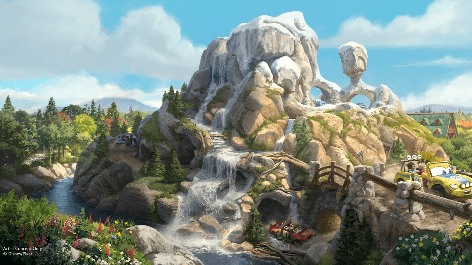 Two Attractions Announced for Upcoming Cars Land in Magic Kingdom