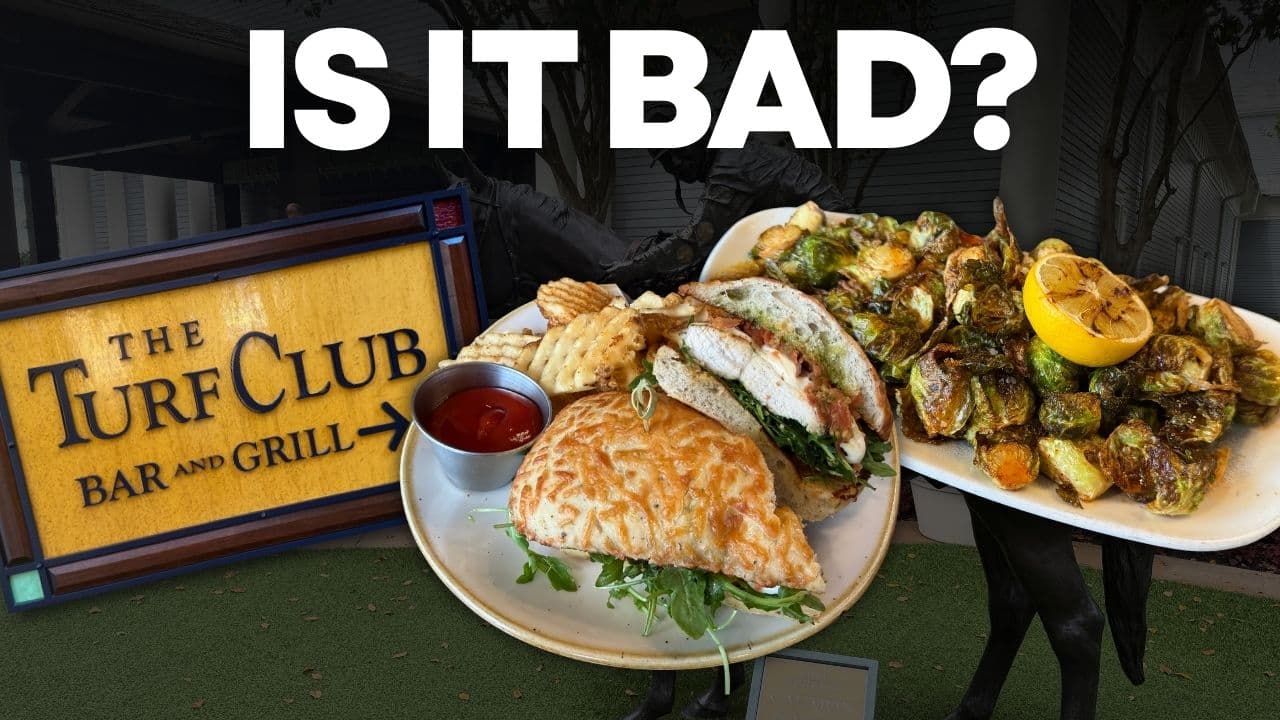 Is Turf Club Lounge Disney World’s Most Underrated Restaurant? We Tried the New Menu