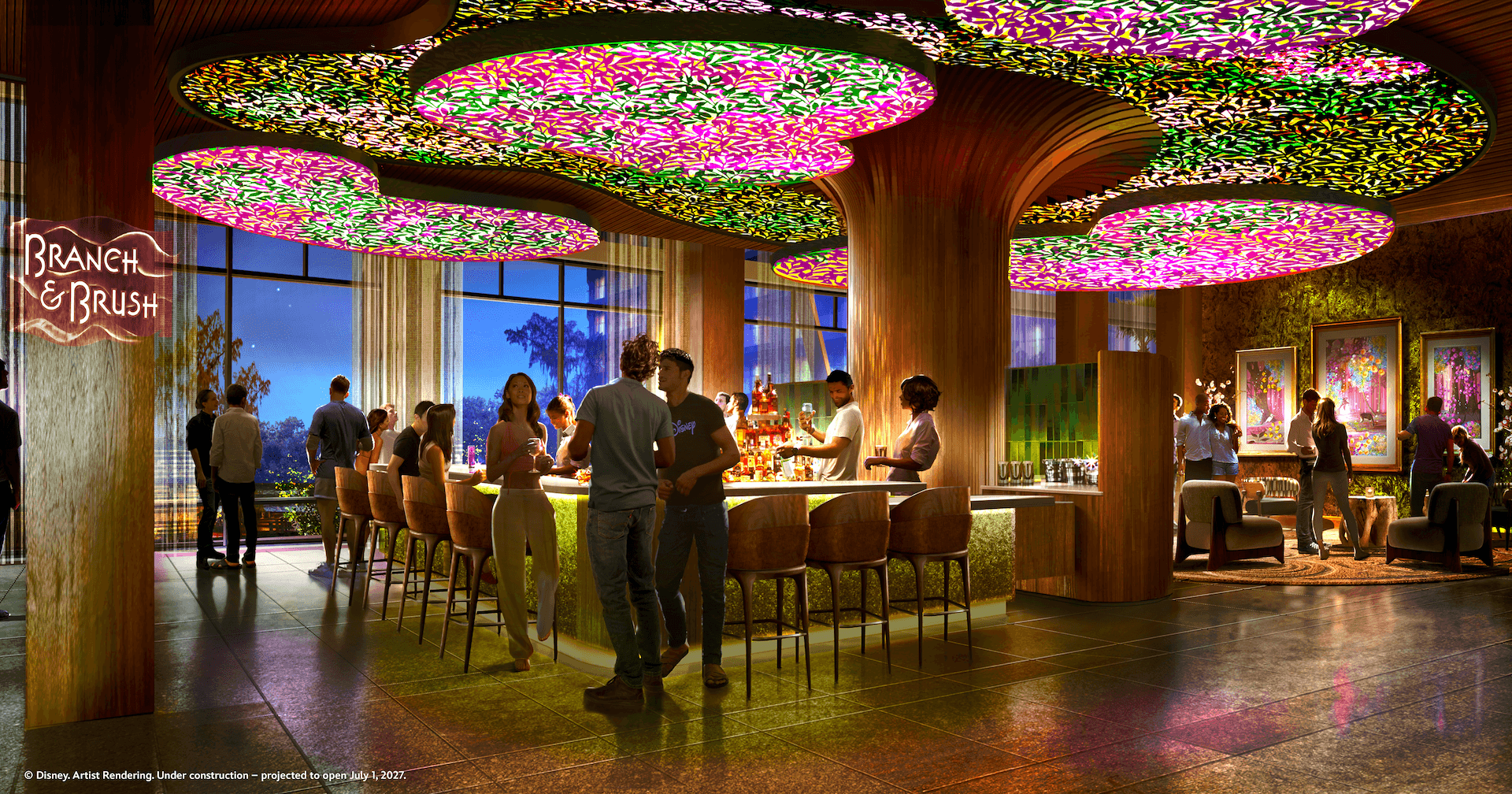 First Look at Branch & Brush at Disney’s Lakeshore Lodge Revealed