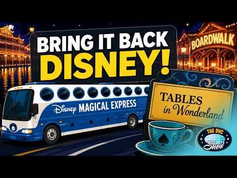 Disney Fans STILL Want These Things Back!