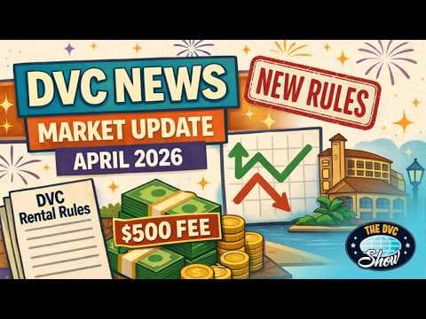 🚨 Disney Just Changed DVC Rental Rules… Spring 2026 Market Update