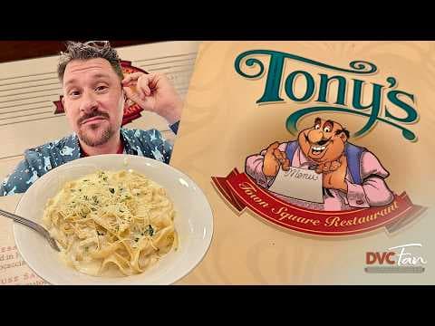 Tony’s Town Square Review 🍝 Good or BAD at Magic Kingdom?