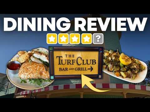 Is Turf Club Disney World’s Most UNDERRATED Restaurant?
