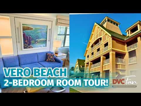 Disney’s Vero Beach Resort 2-Bedroom Lock-Off Villa Tour! (2026)
