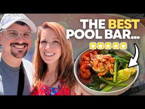 We Ate at 2 Disneyland Pool Bars to Find the BEST One